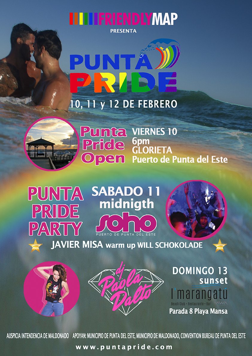 sergimiranda's tweet photo. @puntapride @gaypopeater @MichaelSharp_ @DefensaLGBT @AdolfoUmpierrez @ILoveGayStyle @ILoveGaySeniors @InspiraUy @RGenteuruguay #PuntaPride https://t.co/7c7XjBPSYp