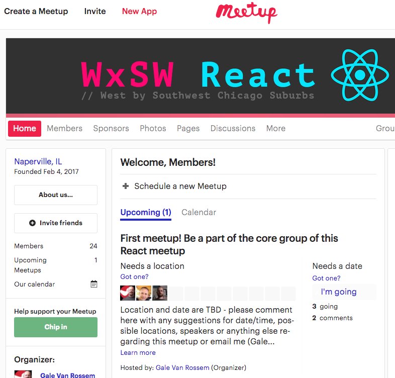 wxsw_react's tweet image. Wow! 24 members literally overnight! Thanks to everyone who&apos;s helped spread the word #reactjs #wxsw
