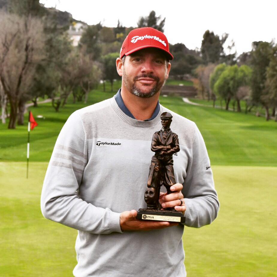🎉 <a href="/mblock_whynot/">Michael Block</a> earns exemption into <a href="/PGATOUR/">PGA TOUR</a> <a href="/genesisopen/">Everything Golf</a> w/ victory in @clubcarllc Aggregate, (-2) 69! 🥇  @pgaofamerica <a href="/ArroyoTrabuco/">Arroyo Trabuco Golf</a>