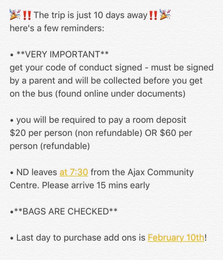 s trip need to know info‼️🔥