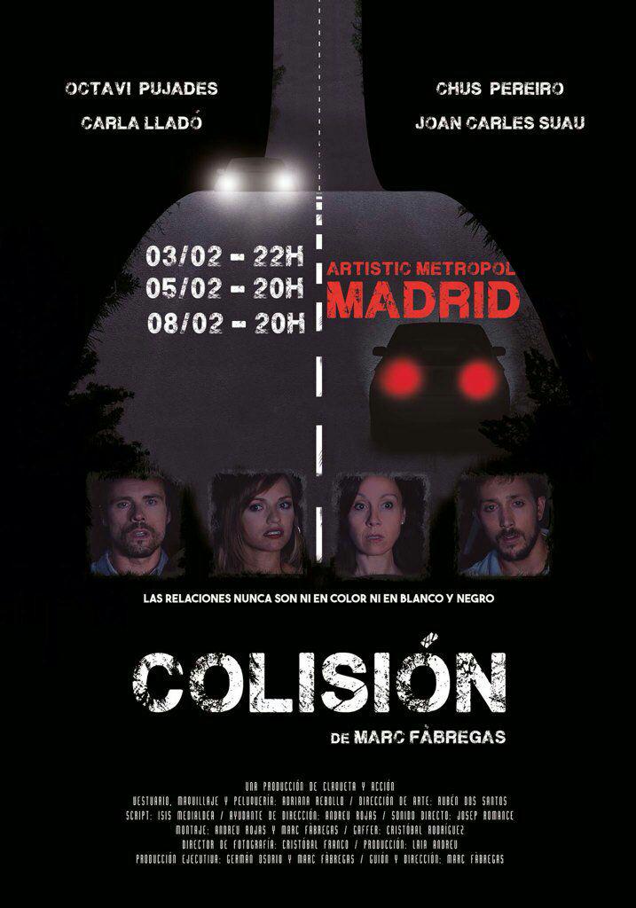 artmetropol's tweet photo. Mañana miércoles a las 20:00 h vente a ver @colisionlapeli de @marcfabregas_ y apoya el #cinedeautor porque este también es nuestro cine https://t.co/CR3slhzkcV