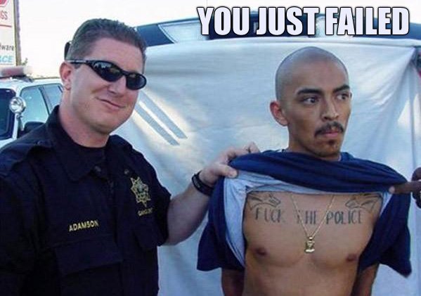 TheFailFactoryy's tweet photo. When you know you failed. #police #pride #fail #epic #thefailfactory https://t.co/uIMlutY3Sw
