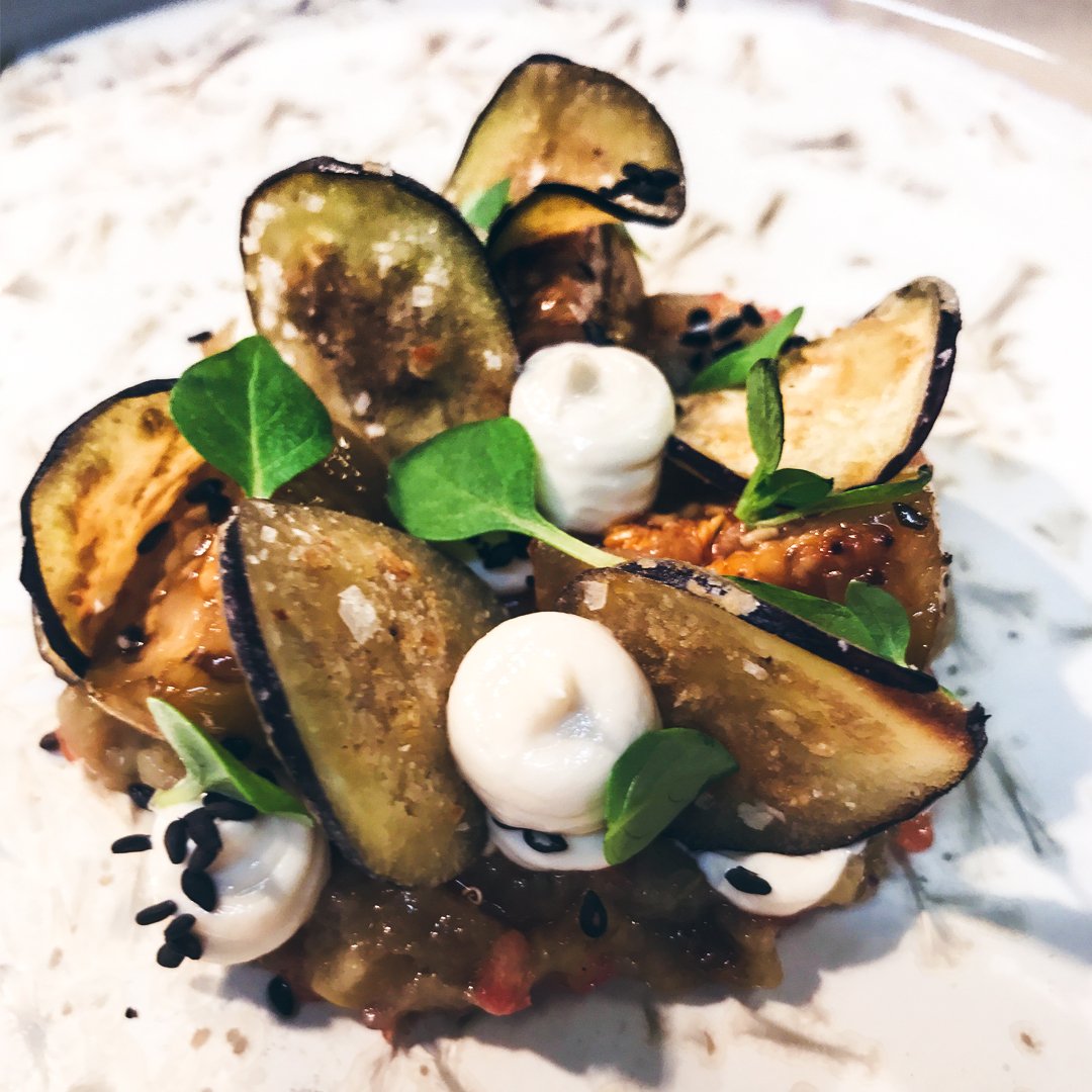 Introducing the newest creation on our lunch menu - an elegant eggplant salad. #theHellenicway #foodie #melbourne #Australia