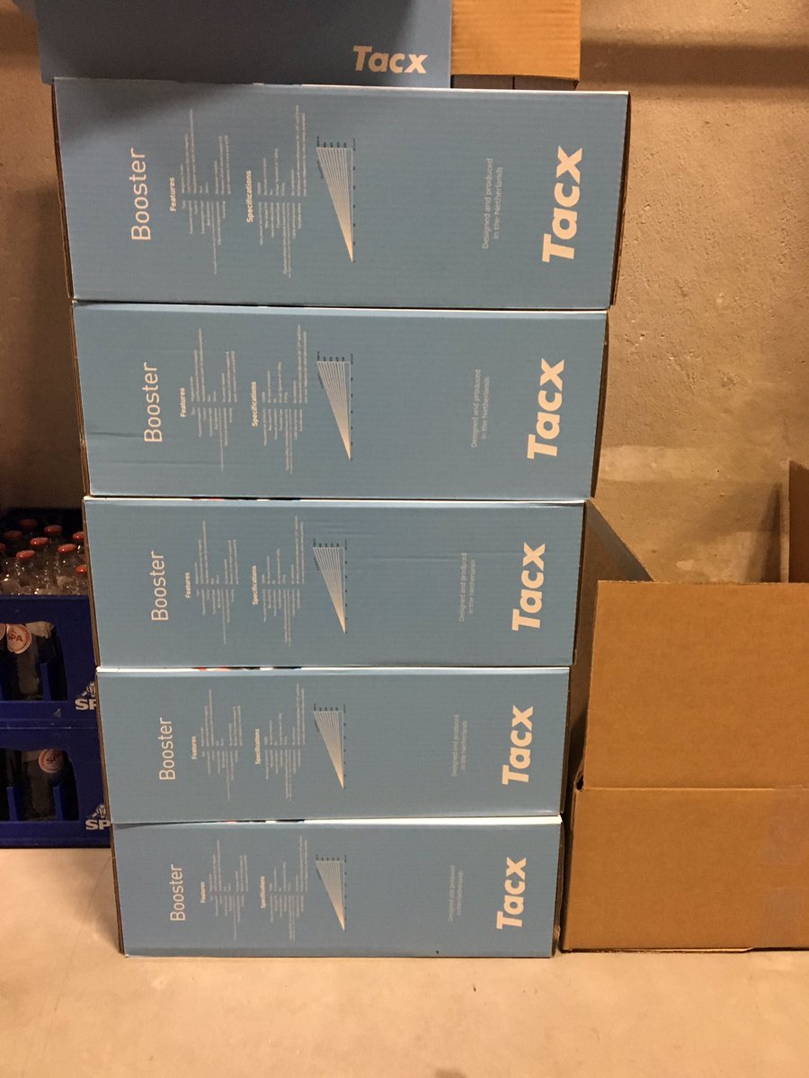 Another delivery! Thanks @tacx #seasonprep @PS_VGS_CT