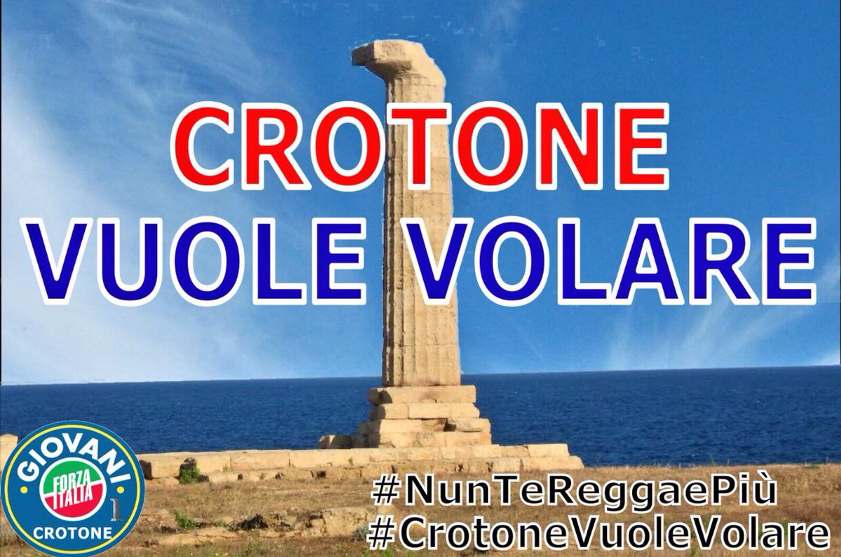 fi_giovani's tweet photo. #NonCifermiamomai da #Milano a #Roma a #Crotone in campo X il #Territorio al servizio dei cittadini! @AngieCalabria @forza_italia https://t.co/XlGPmKftYv