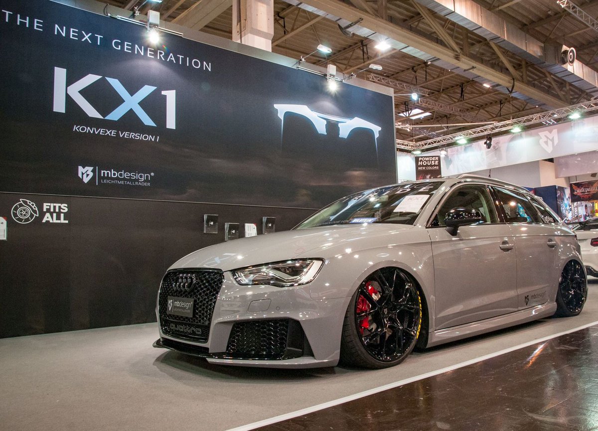 DFAutomotive's tweet photo. mbDESIGN #KX1 #Felge: Konkav war gestern☀⛅🌑Konvex ist heute🔮 https://t.co/tdlmANG5ci #EMS #EssenMotorShow #audiwheels #audi #audilo #tuning https://t.co/paRg9REr7D