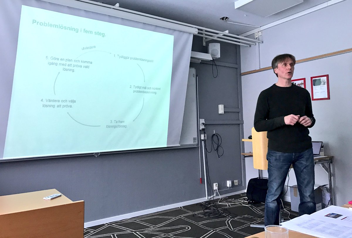 Dag 2 med problemlösningsfokuserad samtalsmetodik. Konkret metod som kan leda till förbättringar i både arbets- &amp; privatliv #rehabilitering