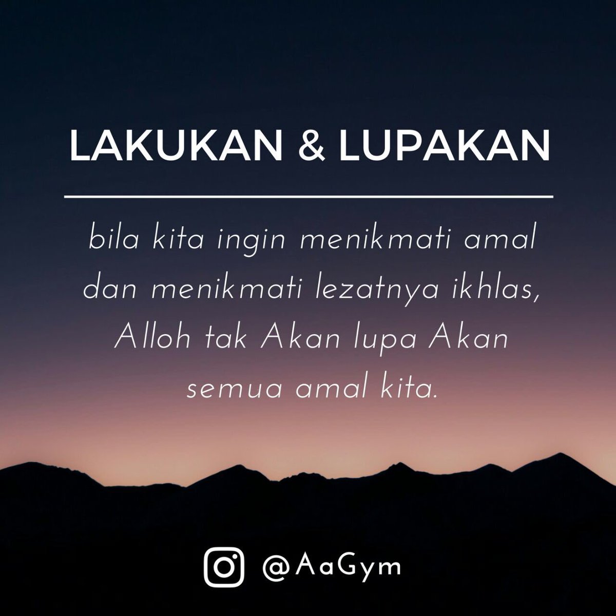 Abdullah Gymnastiar tweet media