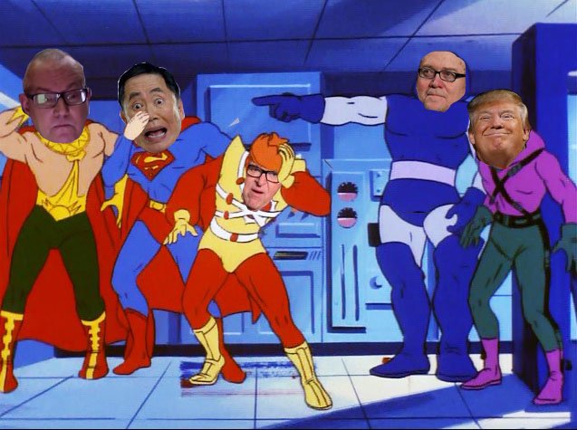 SuPoliticFriend's tweet photo. When @StephenBannon gives you orders so you don't have to do your real job @realDonaldTrump @GeorgeTakei @BradTakei @MMFlint #NotMyPOTUS https://t.co/OvgNsbhvtb