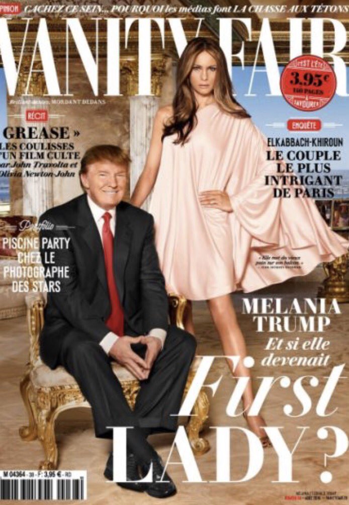 MelaniasClothes's tweet photo. @VanityFair you got lucky! https://t.co/IFhF44GUhh