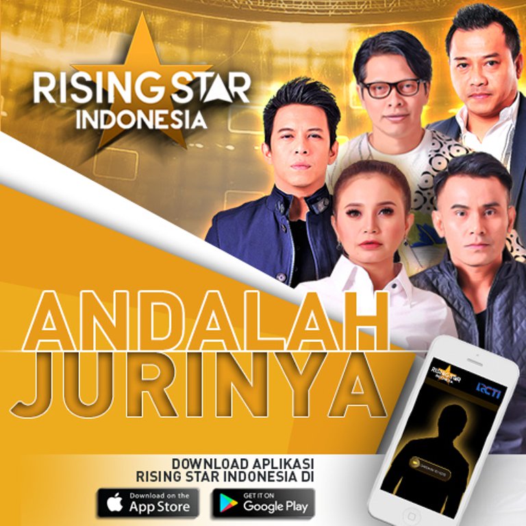 dahSyatMusik's tweet photo. Jadilah juri Rising Star Indonesia dengan mendownload aplikasinya di sini https://t.co/TzUGvUSXhD https://t.co/EGaLdbaV16