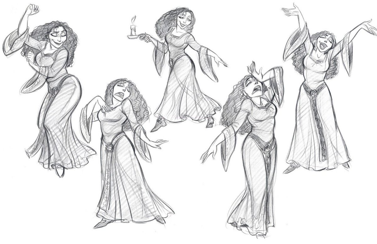 ronniedelcarmen's tweet photo. Jin Kim. Mother Gothel full body attitudes. Tangled 2010 #Animation #Disney https://t.co/eNoXVFToss