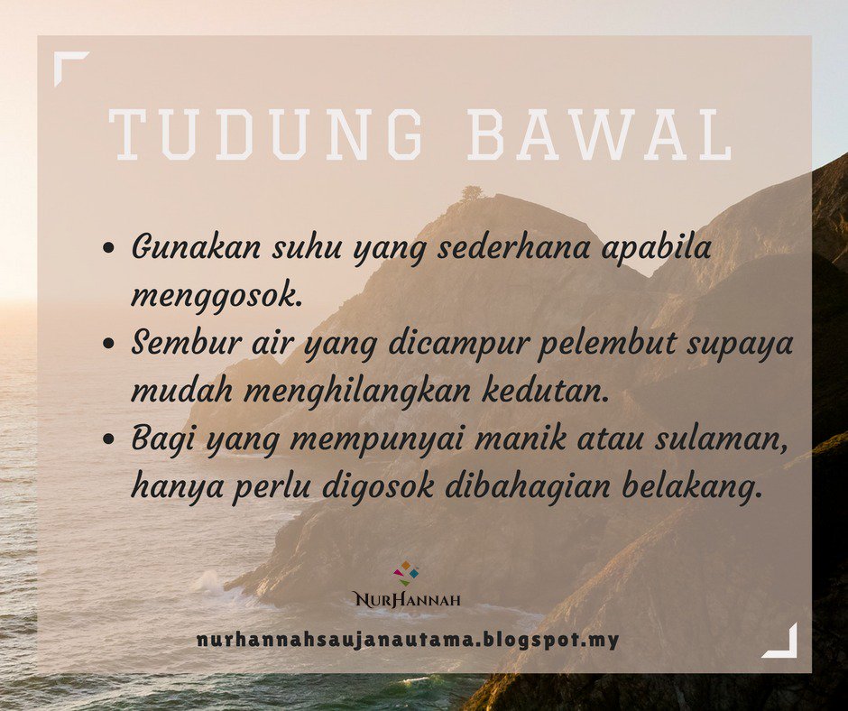 تويتر Butik Nurhannah على تويتر Tips Penjagaan Tudung Harap Dapat Membantu Korang Yg Nak Tudung Tahan Lama Https T Co Ns10rfv5mm