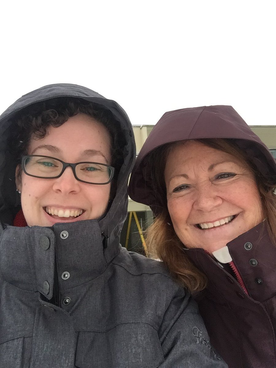 Snow fun with my admin partner. Bundled up and out with the kids. <a href="/sd61schools/">Greater Victoria School District</a> <a href="/lwhittam61/">Lynda Whittam</a>