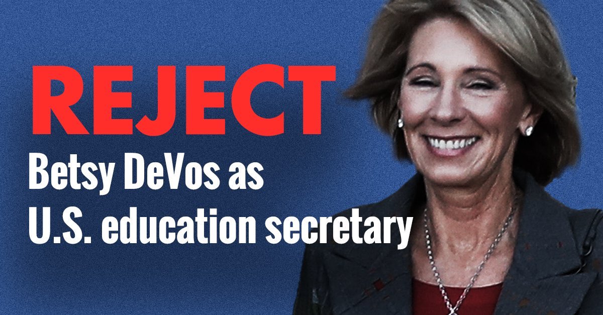 ThePondScumBlog's tweet image. Bravo to DEMS for putting up a good fight tonight. #StopDeVos #holdthefloor #TheResistance #ImpeachTrump #MuslimBan #NoDevos @Mysstyblue