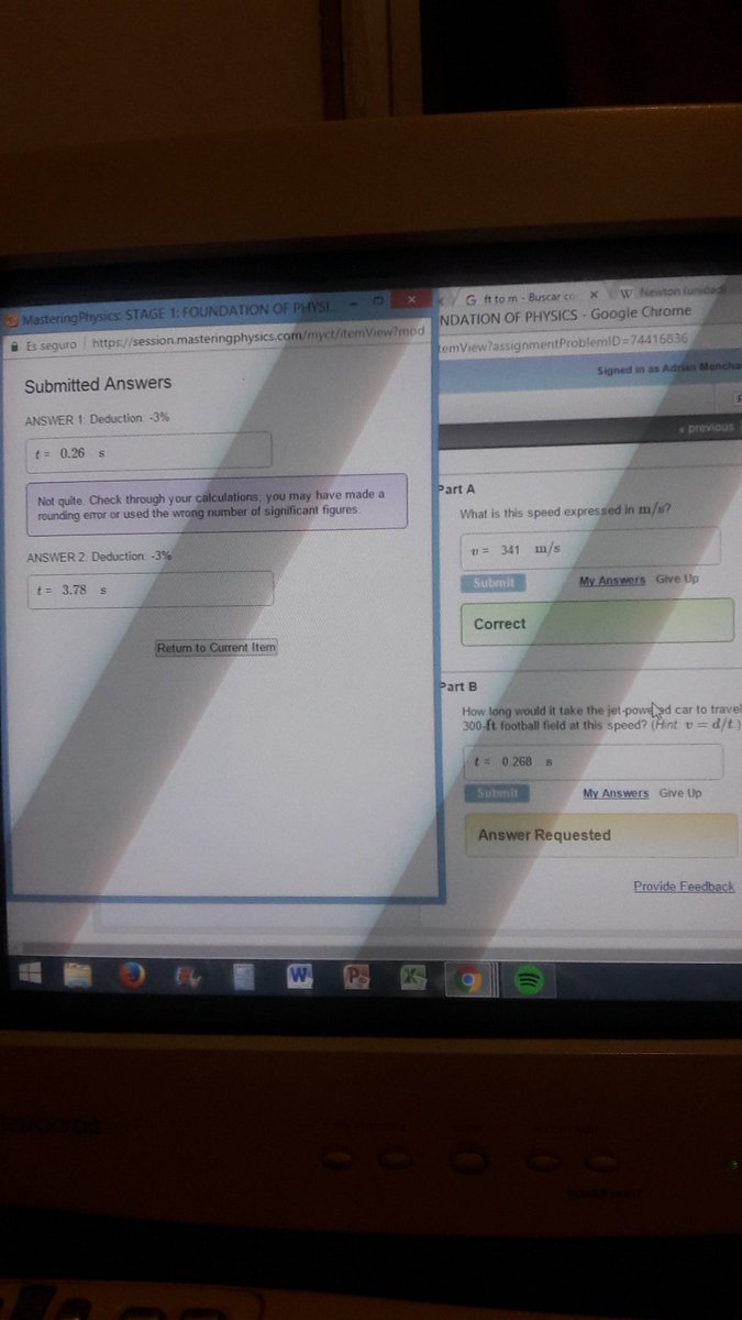 Lust_for_Dicks's tweet photo. Like when you get the correct answer but at the same time, you dont...😠😠 #FuckYou #MasteringPhysics https://t.co/n9UXp2gx21