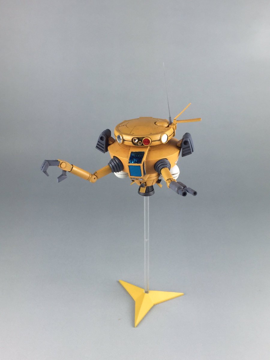 Go 今日は何の日 機甲戦記ドラグナー 放送開始30周年記念日ということで 以前作った1 144スケールの地球連合軍 戦闘用ポッド と 訓練用ポッド です ダインやゲバイも作りたいな
