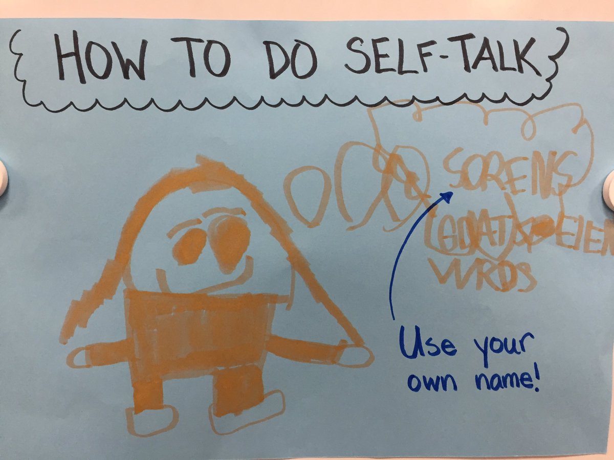 1Rasij's tweet image. It's hard to be optimistic if we don't think we're good at something. We can do self talk with our own name to help! #SEL thx @MrazKristine