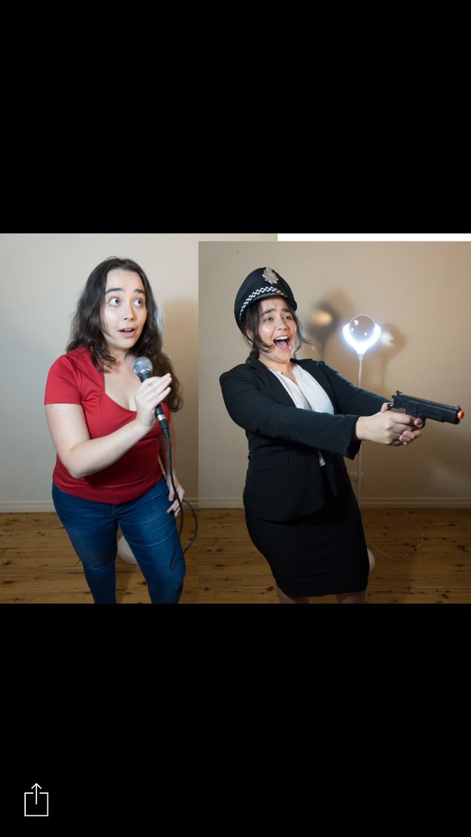 BangNation2016's tweet photo. You're heckling me? I can take it, I'm a comedian... DIE! Undercover Festival Cops #micf #Melbourne #comedy #funny #cops #comedians #sketch https://t.co/MDz30NO9nG