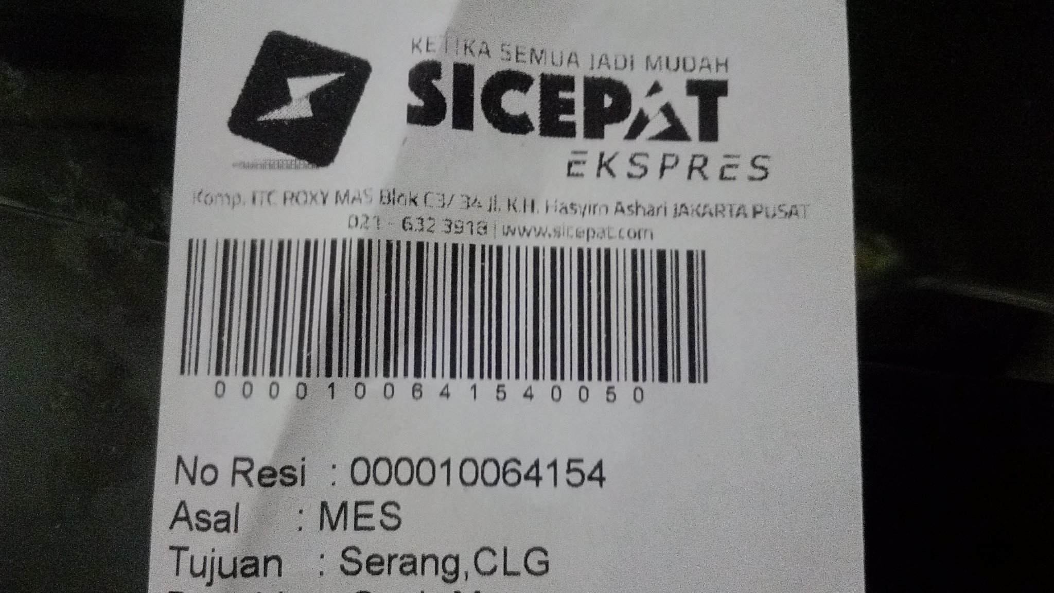 Radhiani Na Tviteru Ini Bukti Resi Nya Saya Scan Barcode Nya Begini Jadi Gimana Cara Masukan Nya Ajarin Saya Apakah Sicepat Bisa Di Barcode Https T Co P97rftayo3