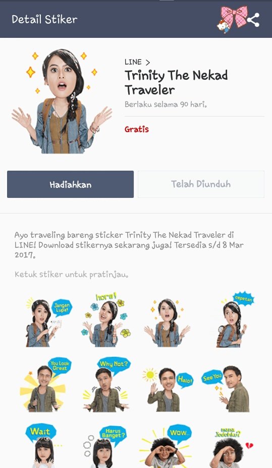 MaudearsMks's tweet photo. Wwaaahh ada stiker @ttnt_movie 😄 udah pada unduh gk? 😆 https://t.co/Zv2GnHqT7M