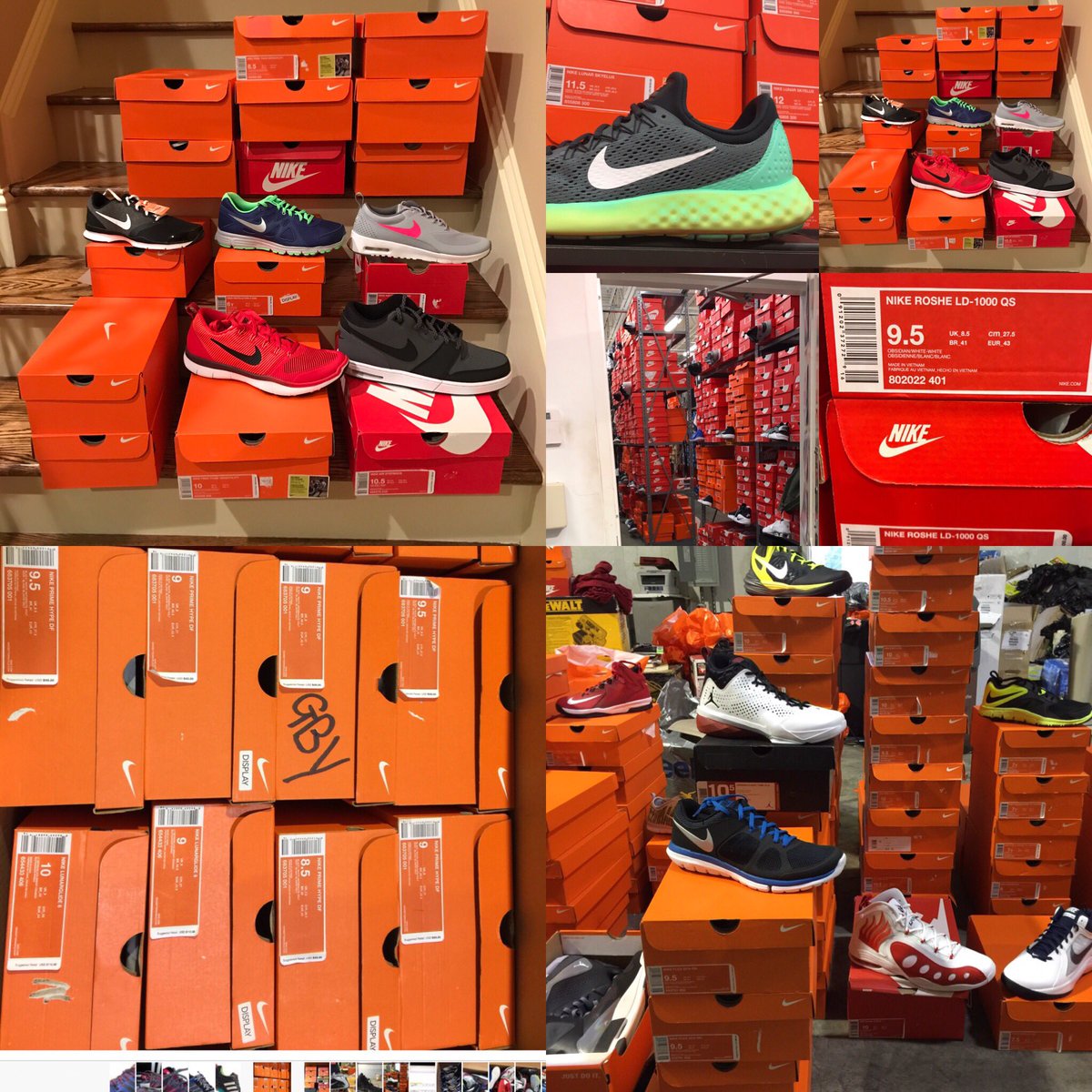 nike liquidation pallets