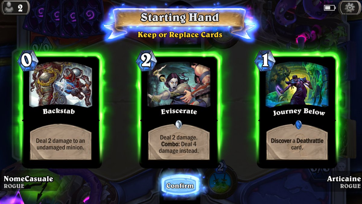 RiaAdrianne's tweet photo. @PlayHearthstone new card border? black card. (Device: GalaxyNote 5 os Marshmallow) https://t.co/FsIGjLV2qv