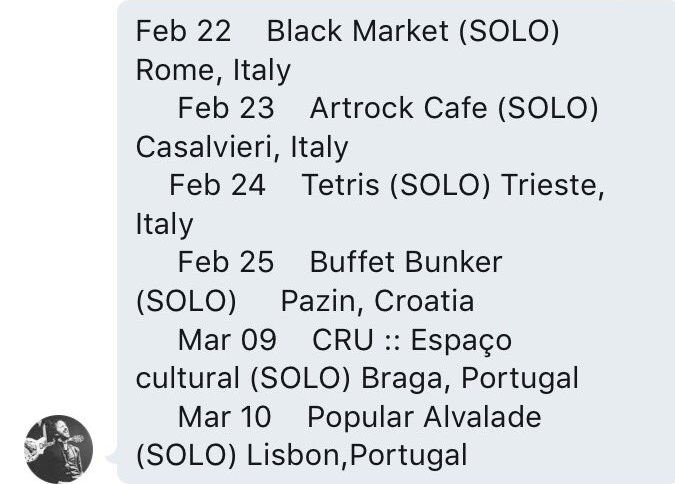 Katie 🐝 (@katie_malarkey) on Twitter photo Battleme want to promote their European tour and get the word out to the European SOA fan base. Please retweet!
<a href="/SOAAddictsIT/">SOAAddictsIT</a> <a href="/SOAAddictsPT/">SOAAddictsPT</a> Battleme want to promote their European tour and get the word out to the European SOA fan base. Please retweet!
<a href="/SOAAddictsIT/">SOAAddictsIT</a> <a href="/SOAAddictsPT/">SOAAddictsPT</a>