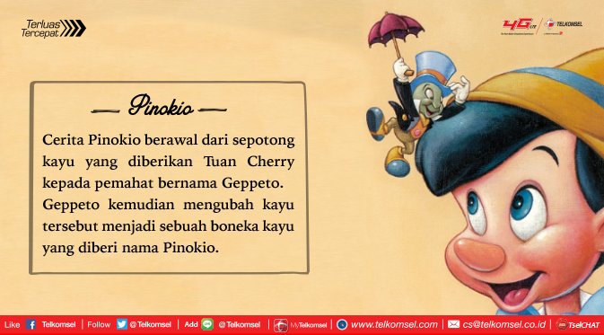 Story Telling Pendek Pinokio