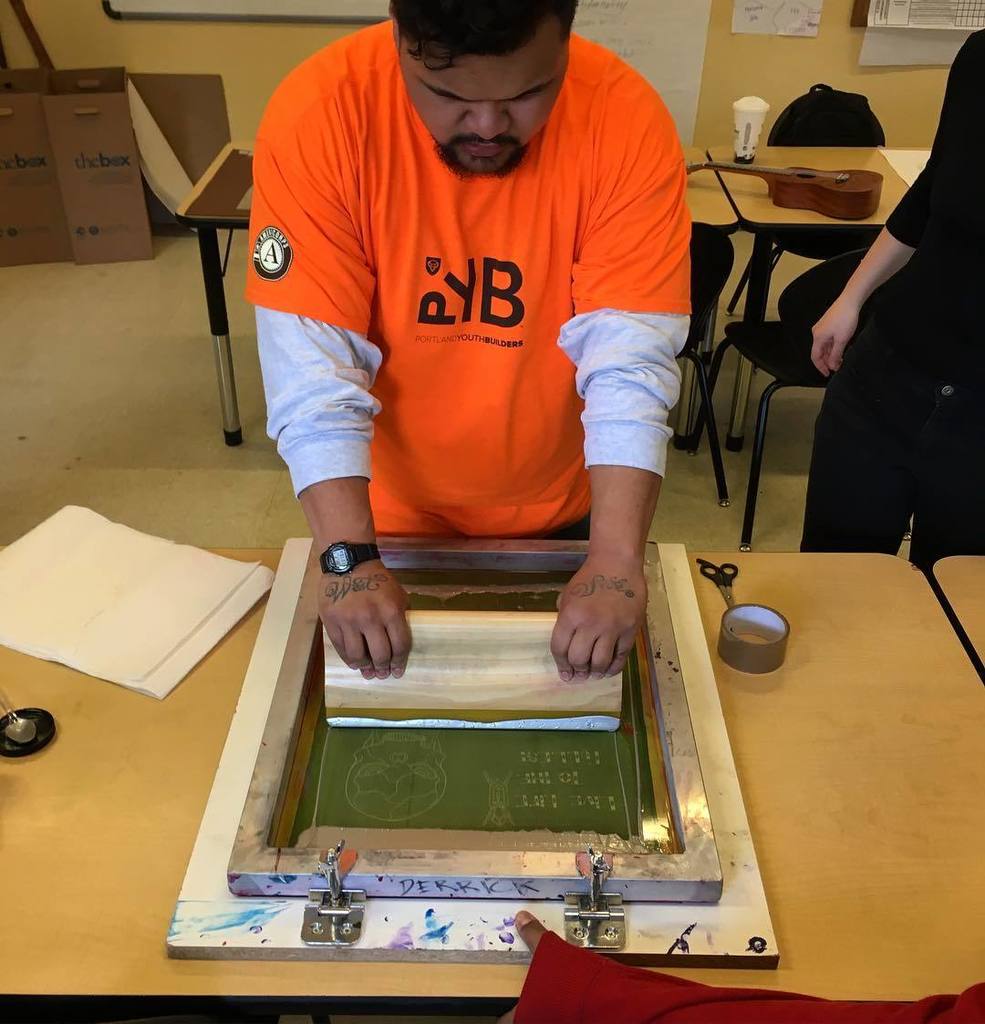 ASPpsu's tweet image. Melika Belhaj @mvbelhajjj and I started teaching an art focused class at Portland YouthBui… ift.tt/2klMdFv