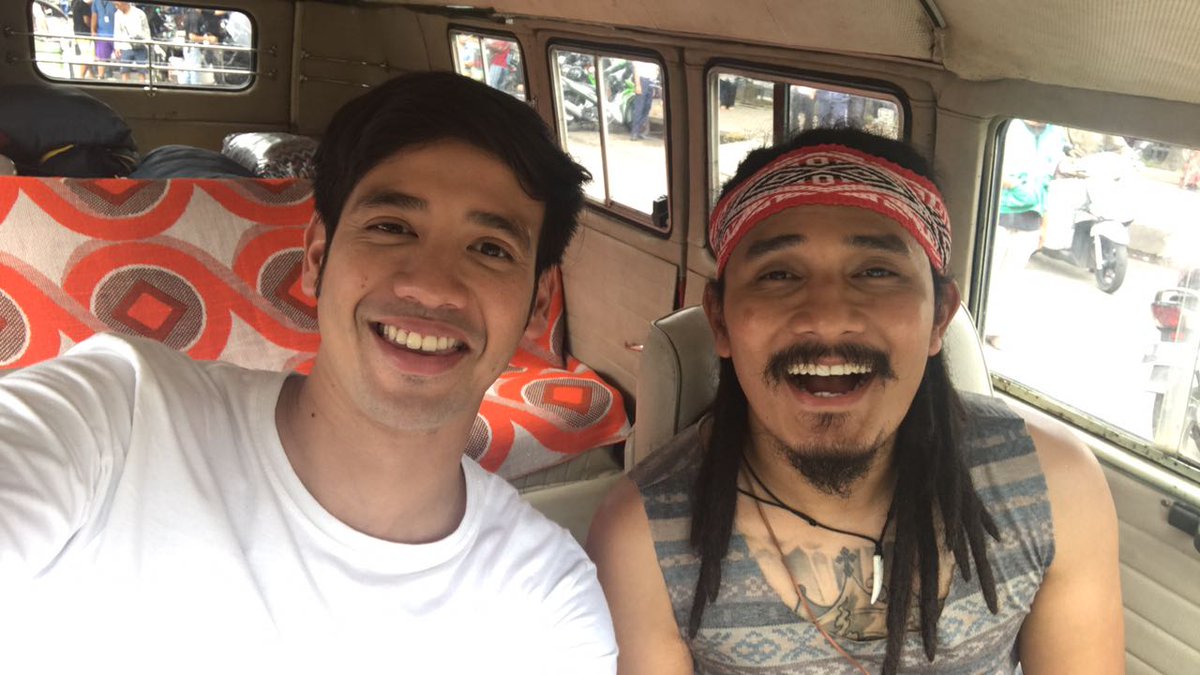 TarraBudiman's tweet photo. Sudah di jalan menuju lokasi syuting..pagi yang sangat sejuk dan santai. Halo sahabat!! #timpencarirejeki https://t.co/5xZlgKAMMW