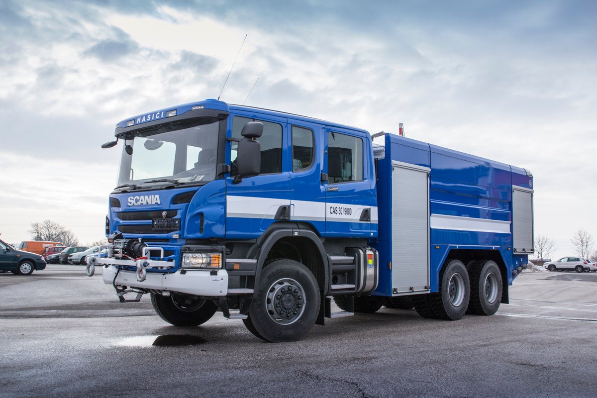KobitCZ's tweet photo. Firemní hasiči v podniku DIAMO mají novou techniku. https://t.co/Zq1CnVapZn #scania #firefighting https://t.co/3ga4bTBdcn