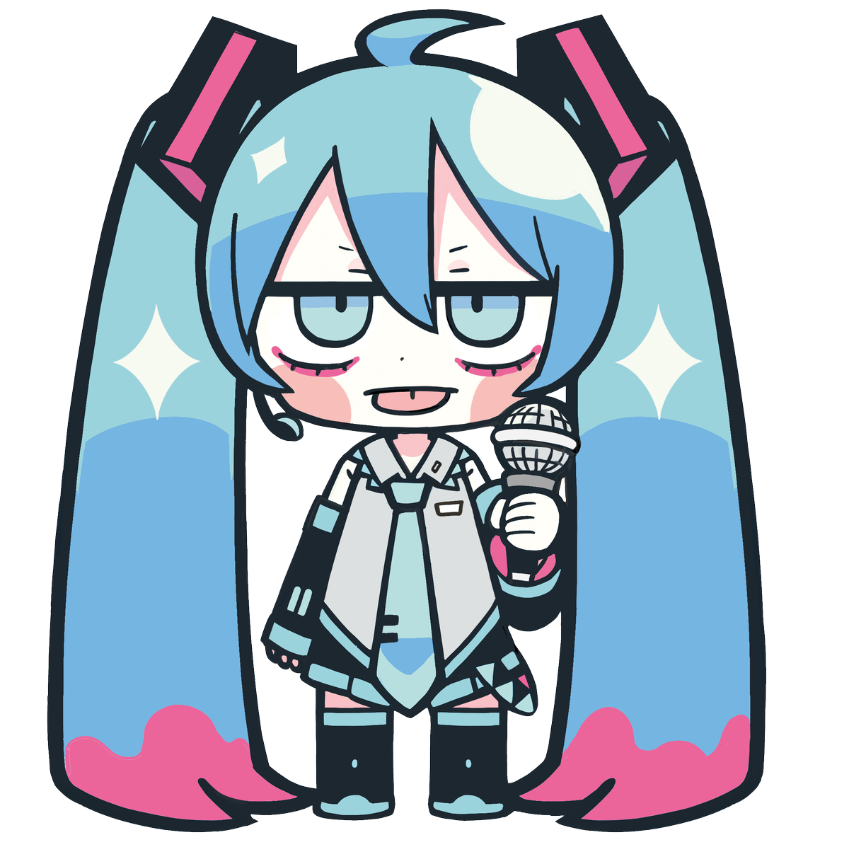 初音ミク 「393 」|寺田てらのイラスト