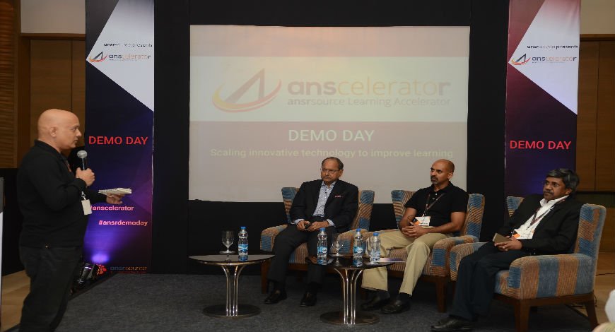 BwDisrupt's tweet photo. A Glimpse at the #DemoDay of #anscelerator – The @ansrsource #learning #accelerator. #startups #startupindia https://t.co/4Rqbt2cHkt https://t.co/RAVx4u4Th4