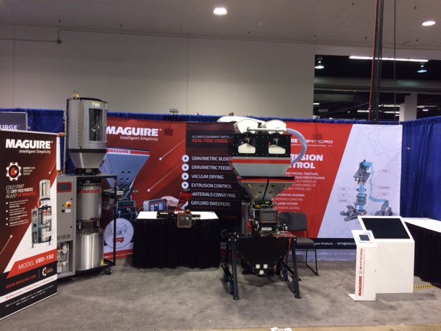 MaguireProducts's tweet photo. Ready and waiting - we're looking forward to greeting everyone today at Plastec West, Anaheim Convention Center, booth 3928. @SyncroGroupsrl https://t.co/G1oY7uKUAQ