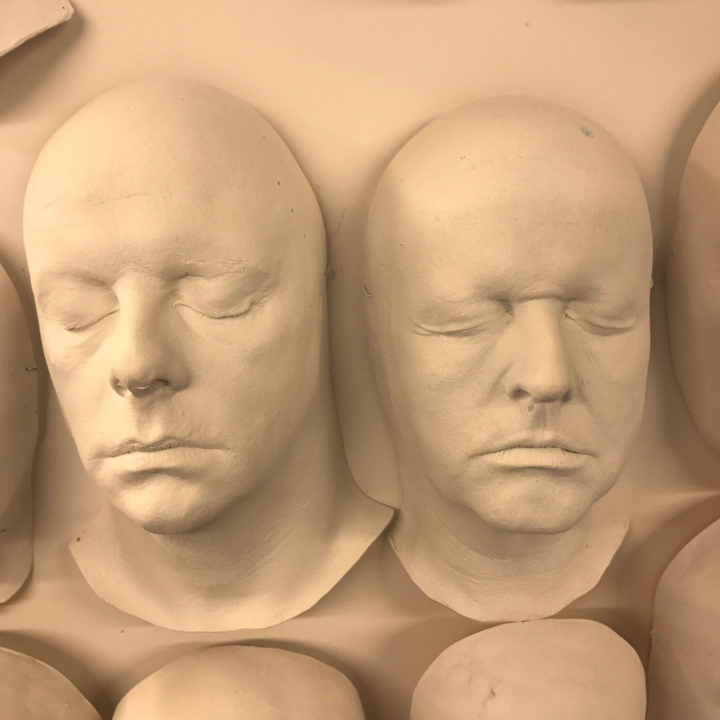 davidwalliams's tweet photo. I had a head-cast made this morning and saw @antanddec https://t.co/ILDCir4q14