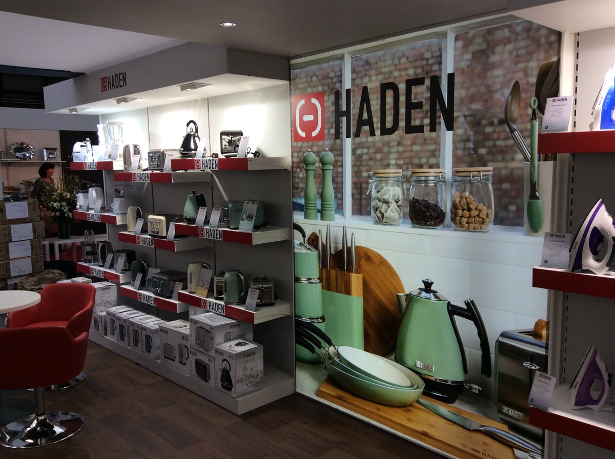 We are super happy to show @Haden_UK at @SpringAutFair! Visit us at stand 9 E46-F47. #newbrand #homewares #love #allaboutthehome #home