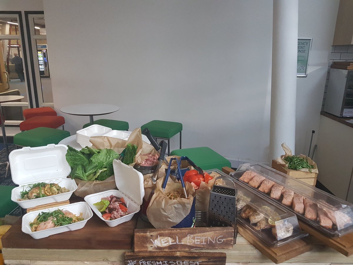DerbyFood's tweet photo. Rustic eats 2,new pop up..healthy eating  ....#freshisbest #derbyuni #sharethelove @Chartwells_UK @compass_group @BigChefAndrew @RedChefHart https://t.co/ZtKLhsyPt3