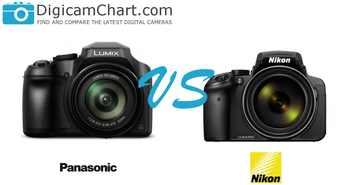 DigicamChart's tweet image. The side-by-side #comparison of the #Panasonic #LumixDCFZ80 and #Nikon #CoolpixP900 #cameras. digicamchart.com/compare/panaso…