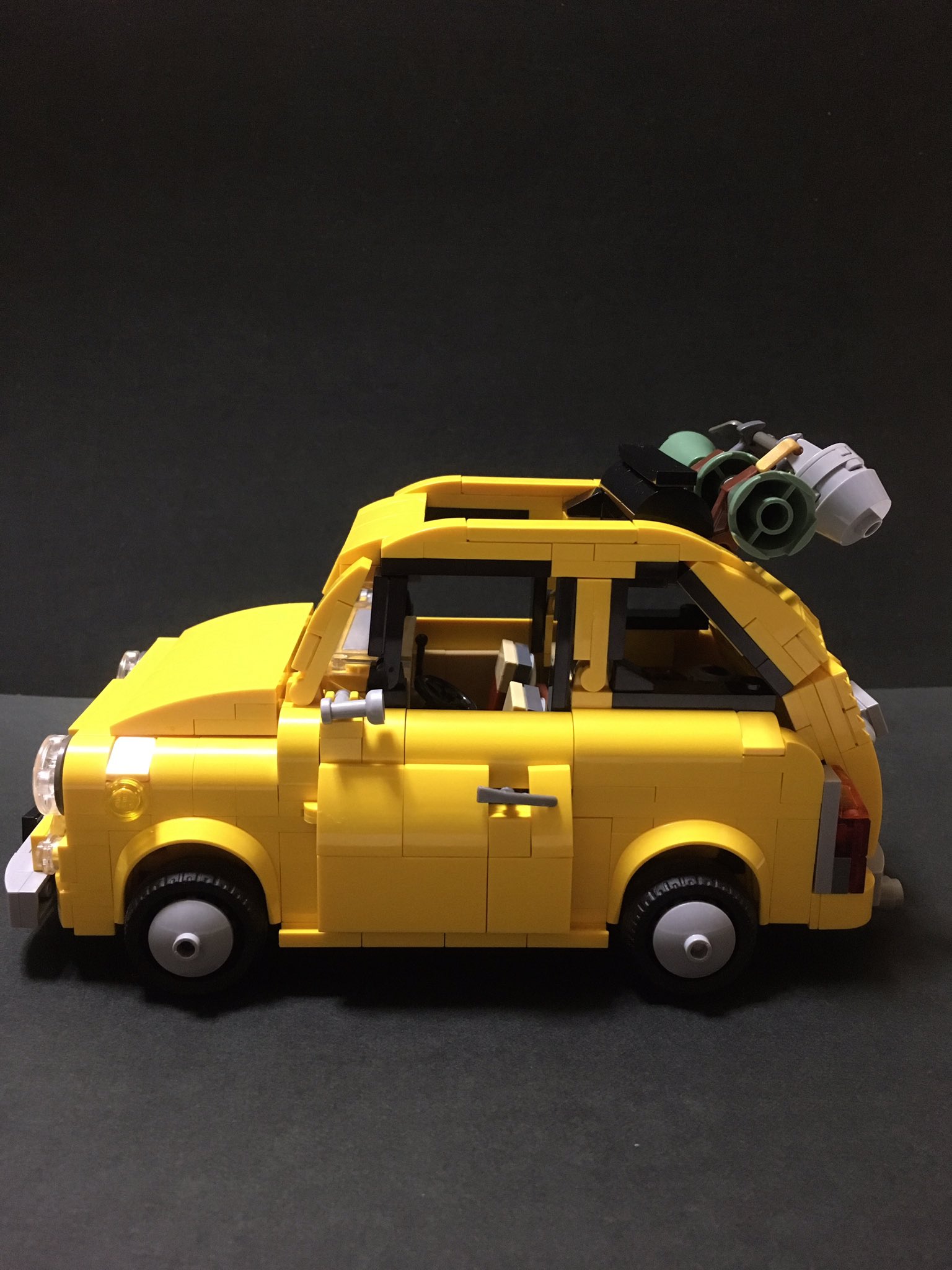 Piroshi レゴで フィアット500 チンクエチェント Lego Fiat500 Cinquecento カリオストロの城のルパン三世の愛車完成しました Lego レゴ ルパン三世 Fiat カリオストロの城 T Co 3suk3eo4uz Twitter