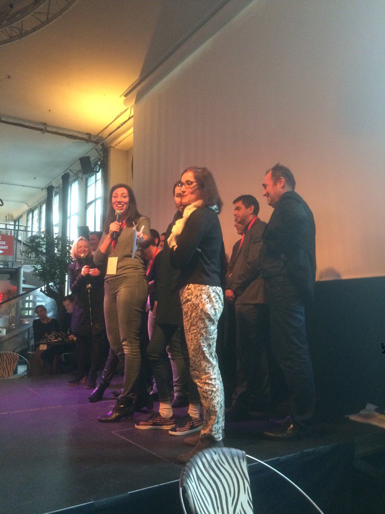 La présidente du président =bip bip