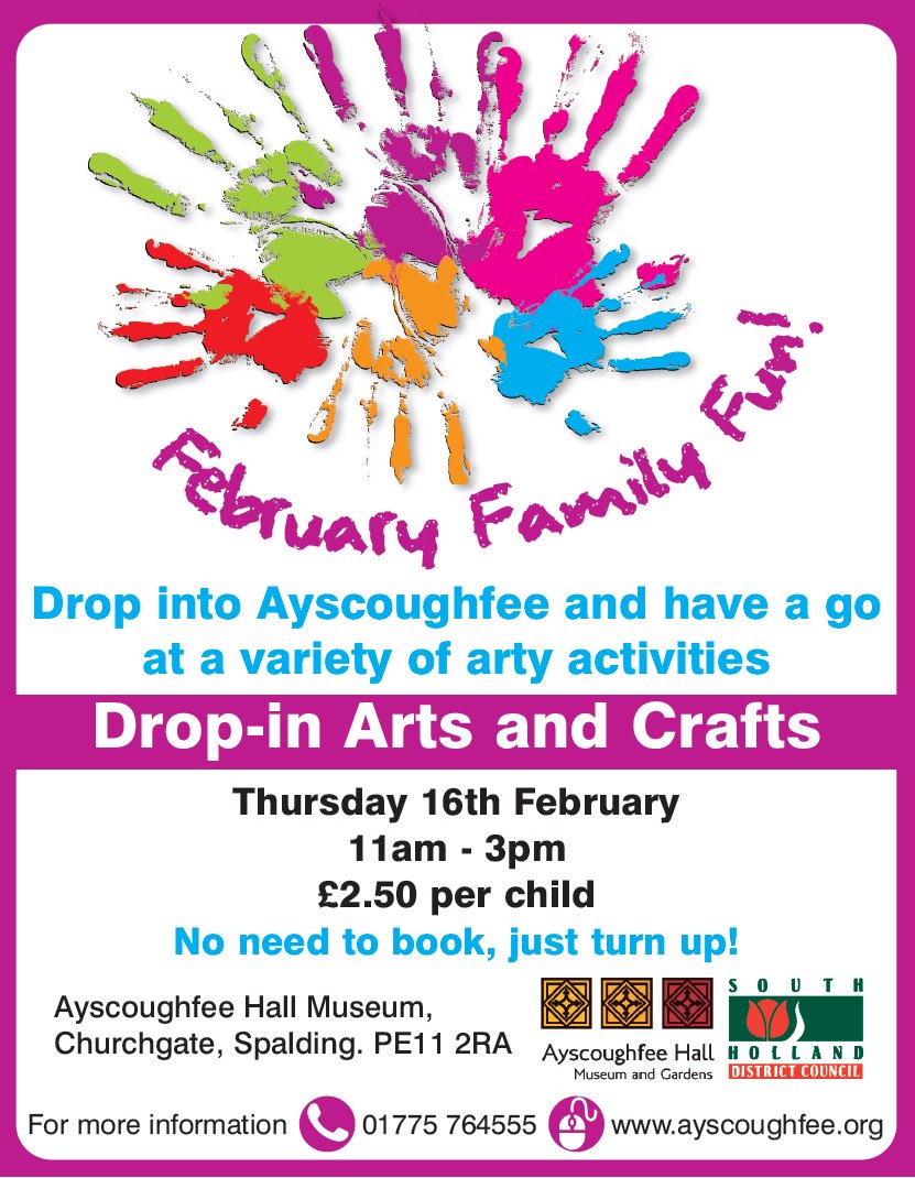 SHollandDC's tweet photo. Youngsters can enjoy a variety of arty activities at @AyscoughfeeHall next Thursday https://t.co/kCcqZ8lWRy