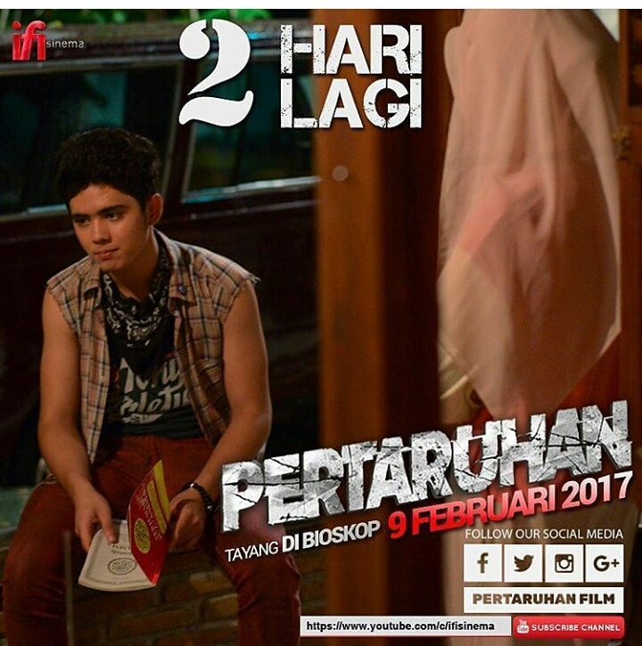 2 hari lagi #filmpertaruhan #pertaruhanfilm di bioskop 9 februari 2017