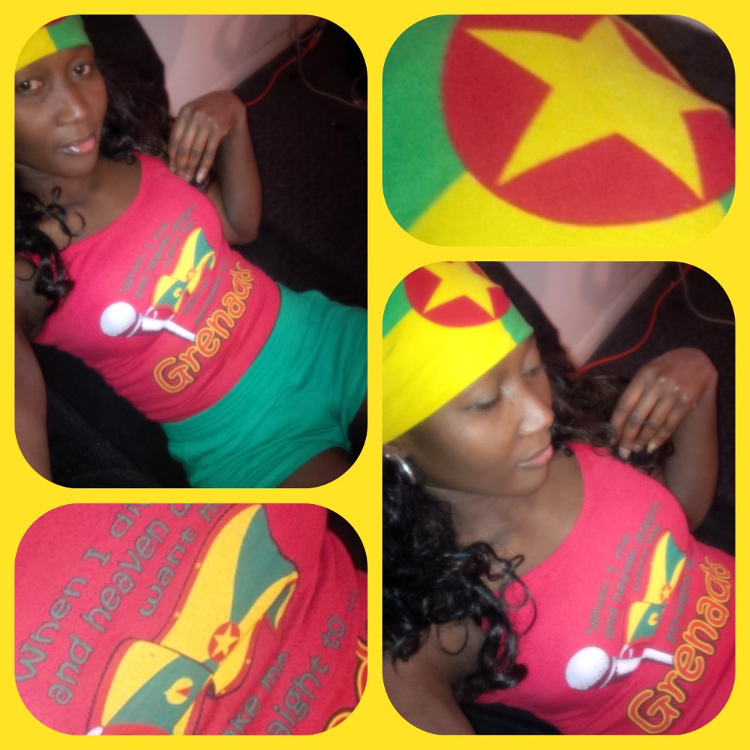 MelaEla's tweet photo. Happy #43rdIndependence to the most beautiful country #Grenada 🇬🇩❤💚💛 The #IsleOfSpice where everything is nice 🇬🇩❤💚💛 #PureGrenada 🇬🇩❤💚💛 https://t.co/9L0CVF5HKe
