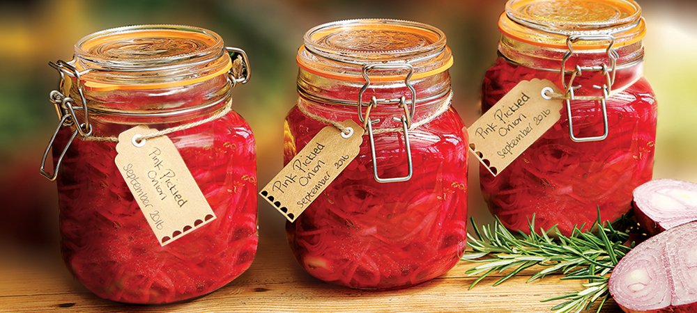 Pickled pink onions are great to add a vibrant touch of colour to any of your dishes bit.ly/2fOjSWh