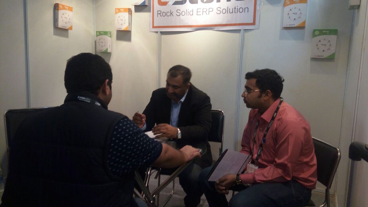 enoahisolution's tweet photo. Thank u @stonemart_india and customers who visited our @estoneerp #SAPBusinessOne Stall. Looking forward to work with u all #IndiaStonemart https://t.co/Fx8Miu6vXZ