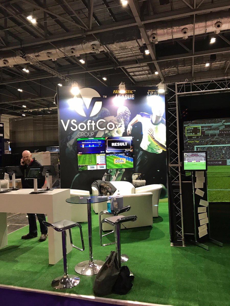 A pleasure working for client @VSoftCo @TotallyGamingHQ on-site @ExCeLLondon. Have a fantastic show. #exhibition #southyorkshirebusiness