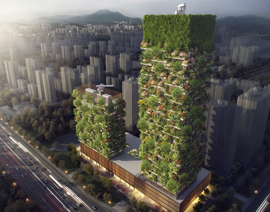 First Vertical Forest In Asia To Have Over 3,000 Plants & Turns CO2 Into 132 Pounds Of Oxygen Per Day!
#StopPollution #enviornmentalscience