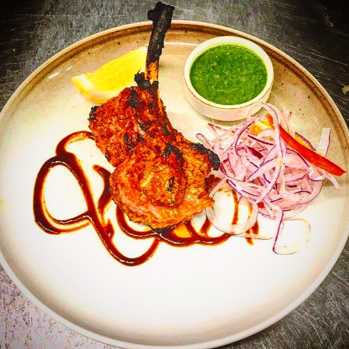 #Repost #whatsabout 
Yorkshire tandoori lamb .
#tapasyaatmarina #indianfood #indianrestaurant #cityofculture2017