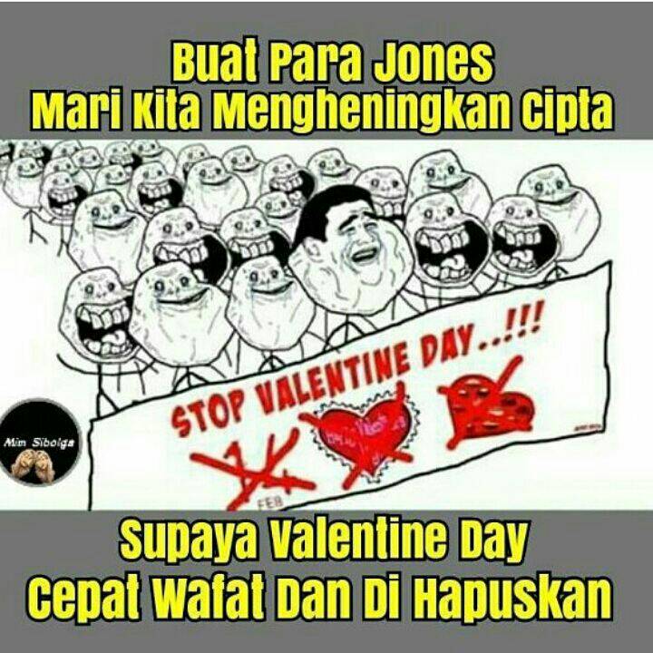 tripleK31's tweet photo. Mari Dukung Gerakan Anti Valentine Day 😂 https://t.co/9Nj0Fbzo1X